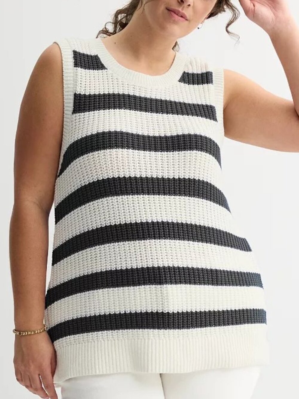 Sonoma Breezy Sweater Tank Top NWT